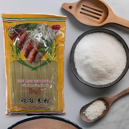 Generic Noodles,10.58oz Golden Boy, Fine Rice Vermicelli,Thin Rice Gluten-Free
