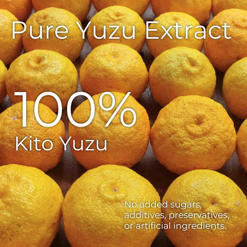 8.4 oz (250ml) 100% Kawashimaya Organic Yuzu Juice fl - Hand-Squeezed, Kito Yuzu Citrus Essence, No Additives