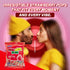 24 Count Colombina Bon Bon Bum Strawberry Lollipops Fruit Hard Candy, Individually Wrapped Sweet Strawberry Pops
