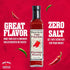(8.5oz) Pack 2 Palo Alto Firefighters Pepper Sauce - of - Salt Free Pepper Plant Hot Sauce, No Sodium Hot Pepper Sauce