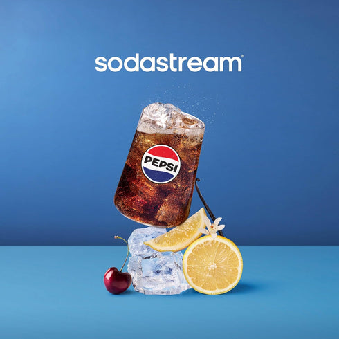 (440ml, Pack 4) SodaStream Pepsi Wild Cherry Drink Mix