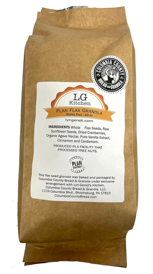 Columbia County Bread & Granola Flax Granola Bulk (Lyn Genet's The Plan)