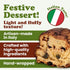 Pack 1 750g (1.65 lb) 1 Italian Pistachio and Chocolate Panettone, of - Artisan Holiday Bread, Festive Dessert, Premium