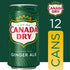 12 oz 12 pack Canada Dry Ginger Ale Soda, fl cans