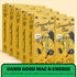 10 Pack, 25g Pack GrownAs Vegan Mac & Cheese, of Protein per - Dairy-Free, High Protein Snack, Easy to Prepare, Made