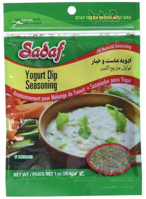 Sadaf Yogurt Dip Mix - Seasoning Mix for Cooking - Persian Grocery
