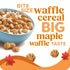 12.7oz (1 Kashi Breakfast Cereal, Whole Grain, Vegan, Maple Waffle Bites, Box Box)