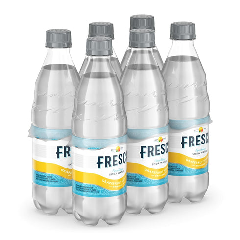 Fresca 16.9 oz 12 Pack Grapefruit Citrus Sparkling Soda Water | Bottles | fl |