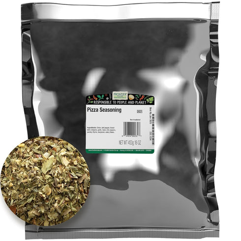 Frontier Co-op Pizza Seasoning, 1lb Bulk Bag Natural Pizza Seasoning Spice Blend,