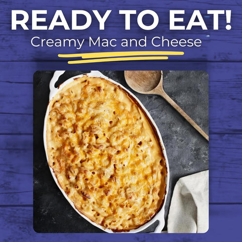 Pre-packaged 10g 8oz Pack 6 HMR Creamy Mac and Cheese Entre | Lunch or Dinner to Support Weight Loss | Ready to Eat |