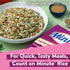 12 (Pack 2) Minute Jasmine Rice, Instant Jasmine Rice for Quick Dinner Meals, Ounce Box