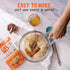 8g 10.58 Oz PBfit No Bake Peanut Butter Protein Ball Mix, Protein, Made with Chia Seeds & Whole Grain Oats, Gluten