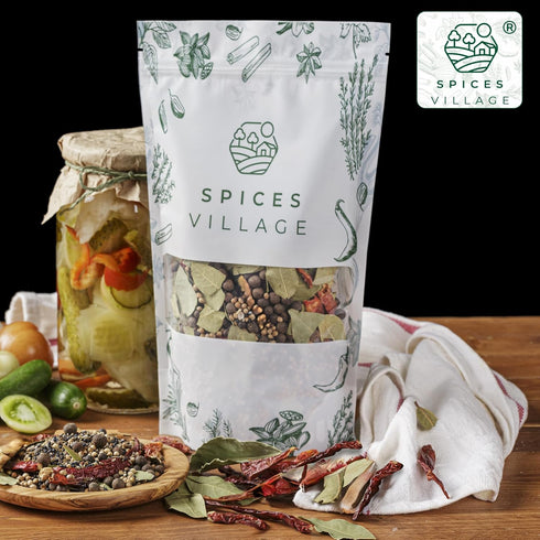 6.5oz, SPICES VILLAGE Pickling Spices for Corned Beef, Pickling Spices Mix for Pickles and Canning, Pickling Seasoning
