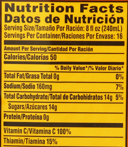 Sunny D Tangy Orange Citrus Punch - Gallon Size