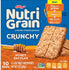 7oz (10 Nutri-Grain Crunchy Honey Oat Flax Bars, Fiber Bars, Whole Grain, Box Bars)