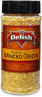 Gourmet Toasted Minced Onion by Its Delish, Medium Jar 7 OZ Freshly