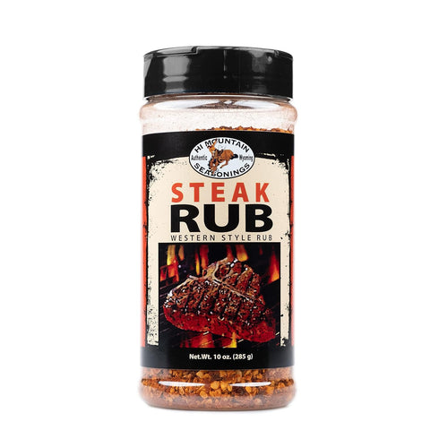 Hi Mountain Seasoning | STEAK RUB | Western Style BBQ Rub |