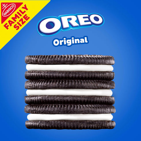3 Packs OREO Chocolate Sandwich Cookies, Family Size