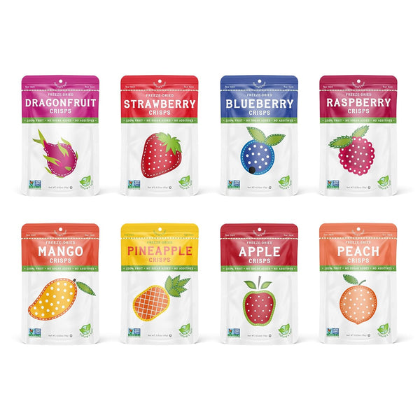 Natures Turn Freeze-Dried Fruit Crisps Healthy, Gluten-Free,Crispy & Delicious,Plant-Based Snack, Ideal for
