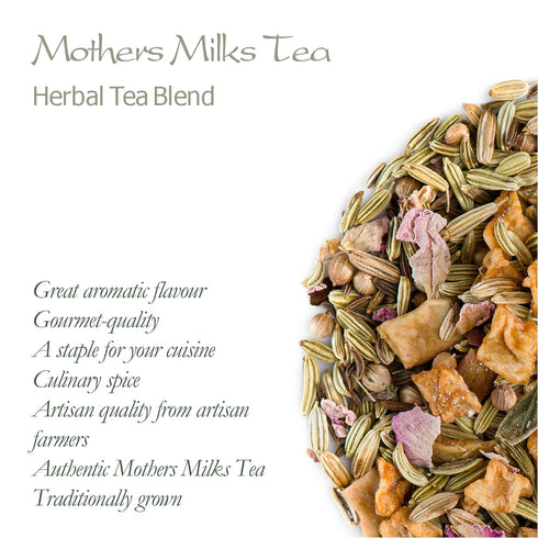 100g Mothers Milks Tea Natural Organic - Lactation Tea For Breastfeeding - Mothers Nursing Milk - Breastmilk Tea
