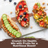 6-Pack, 5 oz BIENA Chickpea Snacks - Crunchy Roasted Chickpeas - High Fiber Vegan Protein Snack for Adults & Kids