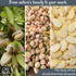 Oh Nuts Raw Almonds Bulk Pack - Almond Nuts for Snacking & Baking, High-Protein Sliced Almonds