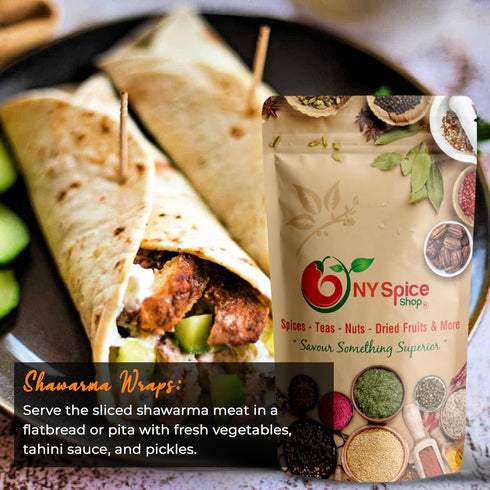 NY Spice Shop Meat Shawarma Seasoning, Authentic Mediterranean Blend Grilling Spices for Meat, 6 Ounce