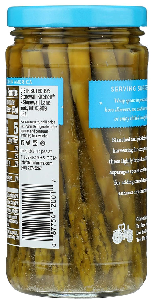 tillen farms 12 oz Pickled Crispy Asparagus
