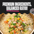 20 Ramen Bae Classic Seafood & Veggie Mix Dried Ramen Toppings - Low Fat, Low Sodium, Dehydrated Ramen Toppers, Add