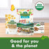 14.6 oz Box,(Pack 4) Cascadian Farm Organic Hearty Morning Fiber Cereal
