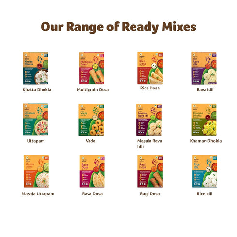 ORGANIC TATTVA Instant Rice Idli Mix - Easy & Delicious