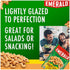 5 Oz, (Pack 3) Emerald Nuts, Honey Glazed Cashews, Resealable Bag