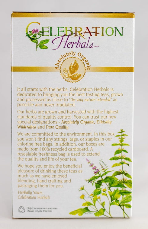 CELEBRATION HERBALS Fennel Seed Blonde Tea Organic, 24 Bag, 0.02 Pound