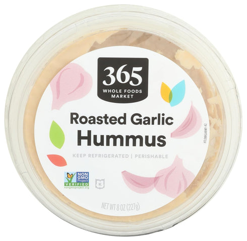 365 by Whole Foods Market Garlic Hummus, 8 OZ
