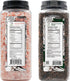 39 oz 18 oz, Set Soeos Himalayan Pink Salt Coarse + Organic Black Peppercorns Salt for Grinder Refill, Salt