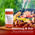 Bone Suckin' Seasoning & Rub, Original Blend, Grilling Rubs, Dry Pork Rub, Gluten-Free, Non-GMO, Kosher, Great on Ribs