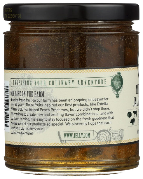 10.9 (Pack 6) Fischer & Wieser Mild Green Jalapeo Jelly, Ounces