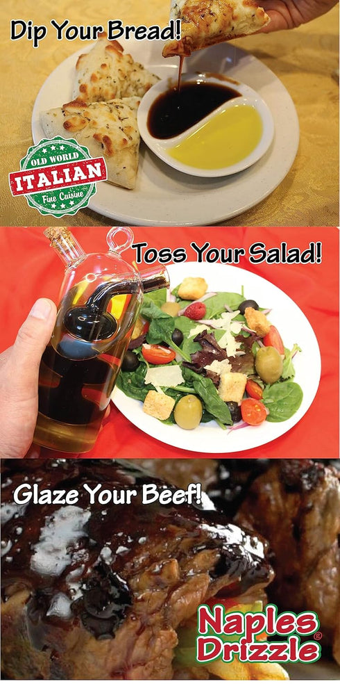 RASPBERRY Extra Thick Balsamic Vinegar Reduction, No Added Sugar or Thickeners, Better-Than-Glaze Balsamic Vinegar