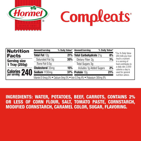 Dinty Moore 9-Ounce Packages (Pack 6) Beef Stew