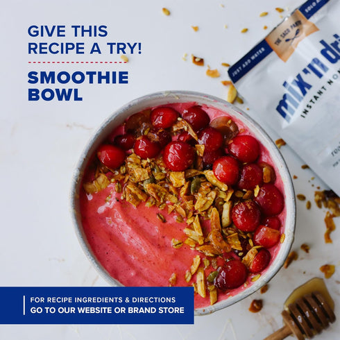 10 SACO Mix 'n Drink Instant Skim Milk, Fat-Free, GMO-Free, Gluten-Free, Nut-Free, rBST Free, High Calcium and Protein