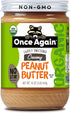 Once Again Organic, Creamy Peanut Butter - No Stir - Lightly Sweetened