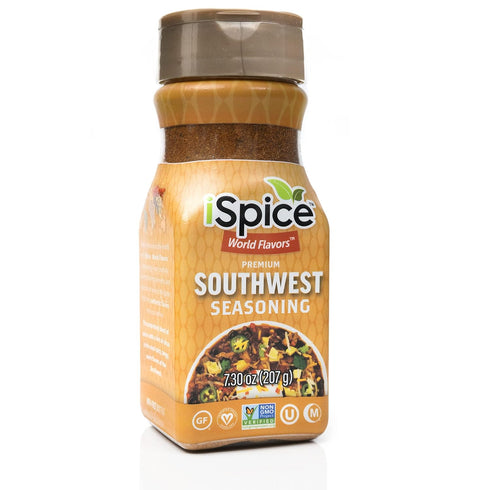 iSpice SOUTHWEST SEASONING World Flavor Super Spice Blend, All Natural, Ready to Use