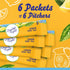 6 Count (Pack 12) Crystal Light Sugar-Free Lemon Iced Tea Naturally Flavored Powdered Drink Mix