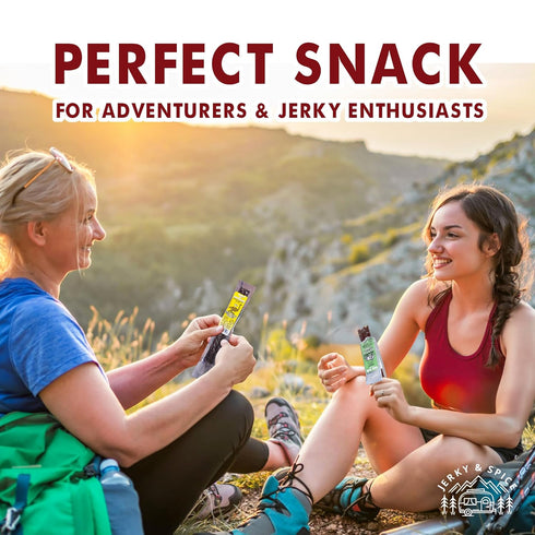 (6 Pack) Set Pack Buffalo Bob's Wild Game Meat Snacks | Exotic Snack Sampler Box | Gift Baskets for Men | Beef Jerky