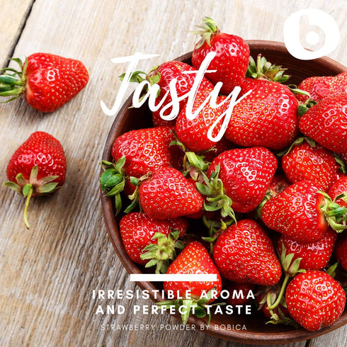 Organic Freeze Dried Strawberry Powder, 6oz, Rich in Fiber for Smoothies, Baking, and Flavoring