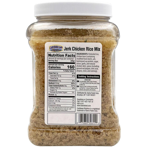 CARIBBEAN RHYTHMS 1.6 lb Jerk Chicken Rice Mix