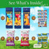 (28 Count) Healthy Snack Variety Box for Adults - Deluxe Assortment with Granola Bars, Nut Mixes, and Fruit Snacks