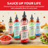 9.5 oz Humble House - Ancho & Morita Chiles Hot Sauce, Low in Calories and Sodium, Vegan Condiments for Chicken Wings