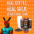Thunder Coffeemilk 11 oz 150mg 12 Pack - Aussie Style Cold-Brewed Latte Canned Coffee, Iced Coffee Cans for Grab & Go