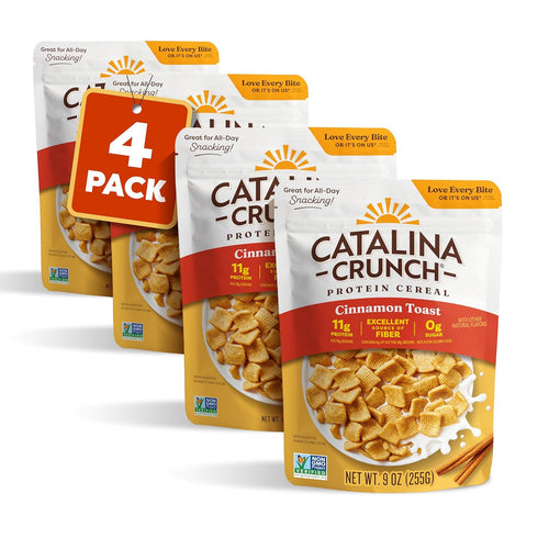 Catalina Crunch Protein Cereal | Sugar Free Breakfast Cereal with 11g of